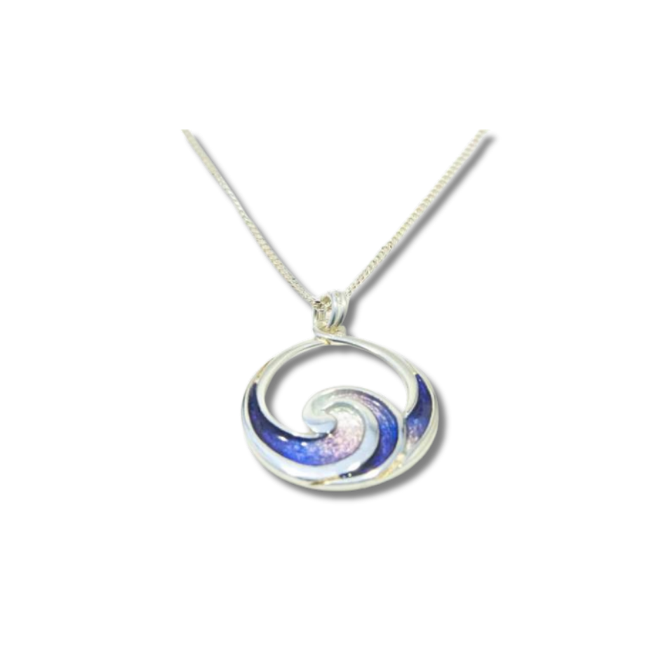 Sheila Fleet Pentland Bespoke Necklet- Lindisfarne Night Sky