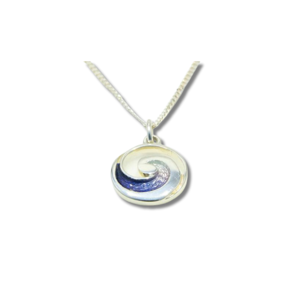 Sheila Fleet Pentland Bespoke Pendant- Lindisfarne Night Sky