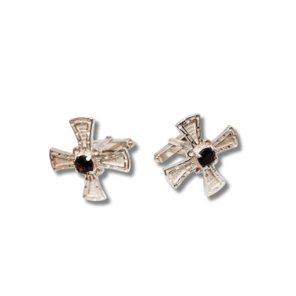 St Cuthberts Cross Holy Island - Cufflinks