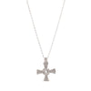 silver St. Cuthbert pendant - no stone