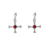 St Cuthberts cross Holy island  - Earrings