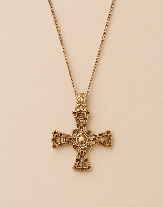 St Cuthberts cross Holy Island