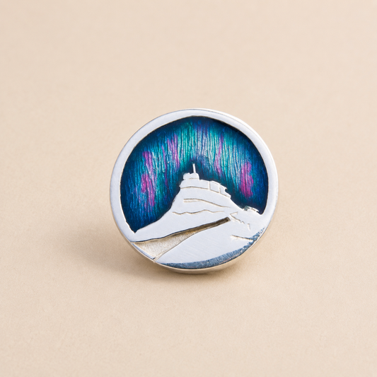 Northern lights - Brooch