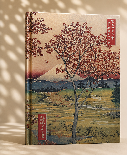 Japanese Landscape Lined Journal
