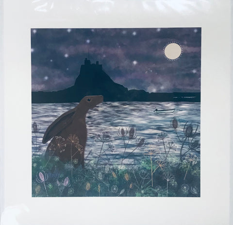 Mounted Print - Hare