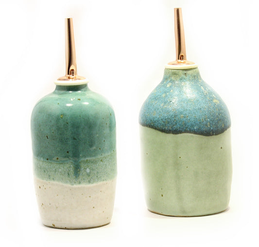 Ceramic Olive Oil Bottle