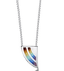 Sheila Fleet - Rainbow Pendant Necklace